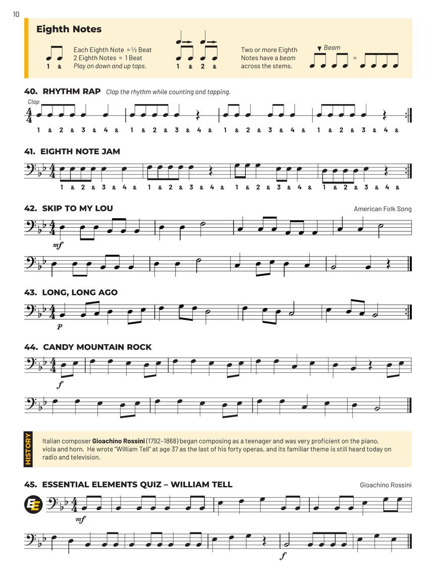 Essential Elements For Band Electric Bass Book 1 (Book/Olm) - New Edition Release 2025