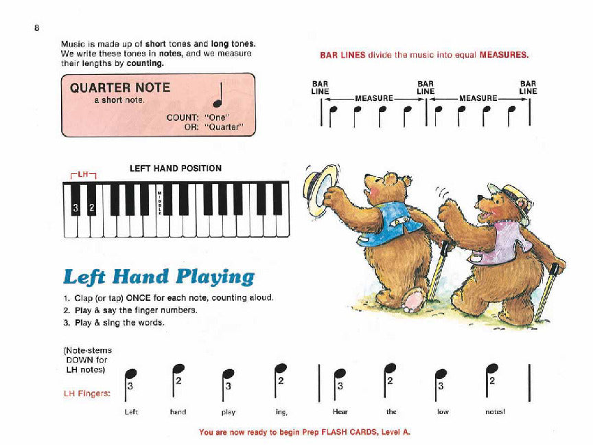 Alfred's Basic Piano Prep Course - Lesson Book Level A