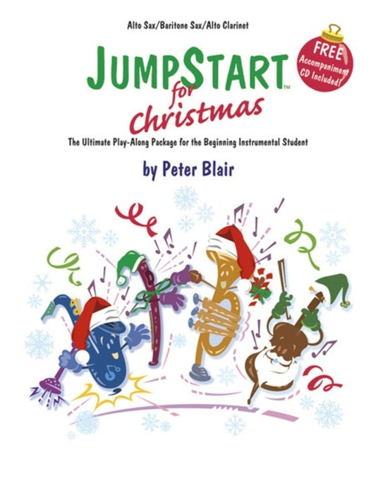 Jumpstart For Christmas Alto Sax Bari Sax Alto C