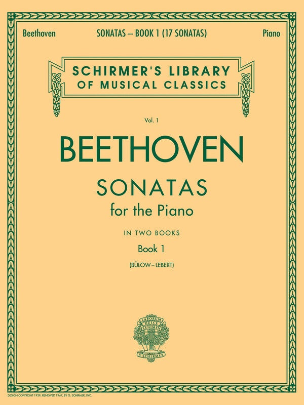 Beethoven - Piano Sonatas Bk 1