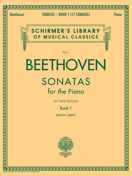 Beethoven - Piano Sonatas Bk 1