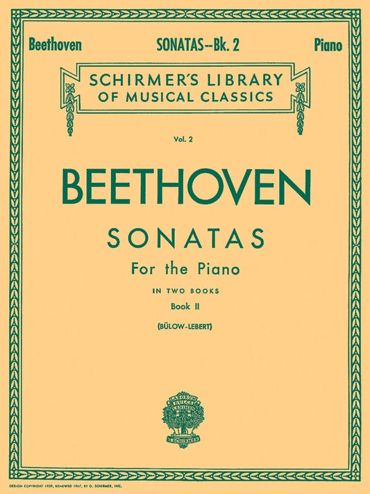 Beethoven - Piano Sonatas Bk 2
