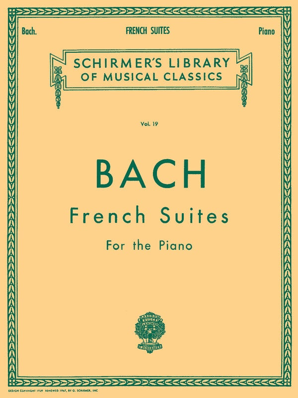 Bach - French Suites For Piano