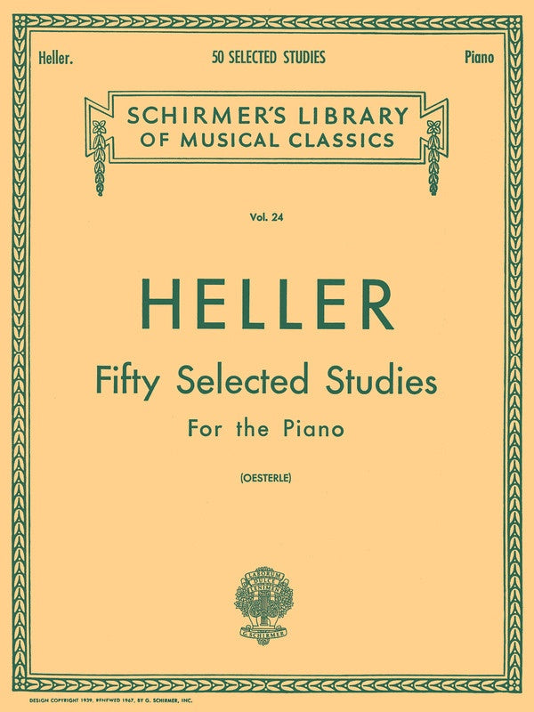 Heller - 50 Selected Studies For Piano