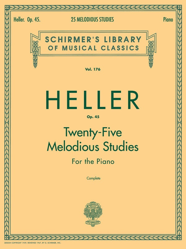 Heller - 25 Melodious Studies Op 45 Piano