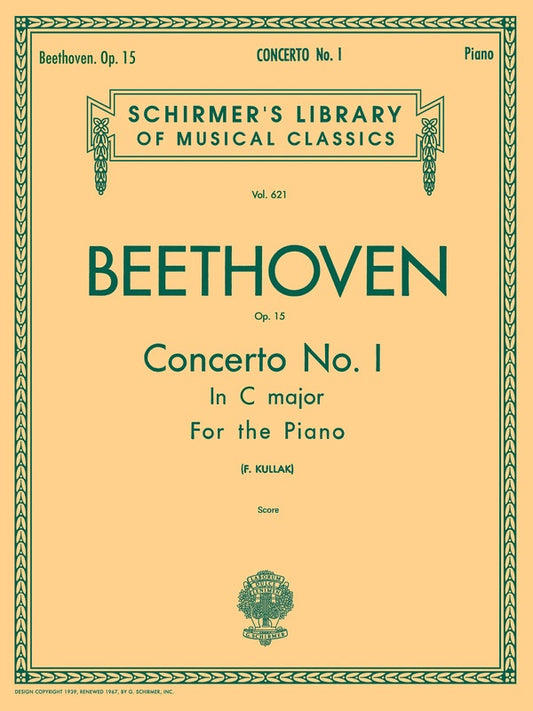 Beethoven - Concerto No 1 C Major Op 15 2P4H