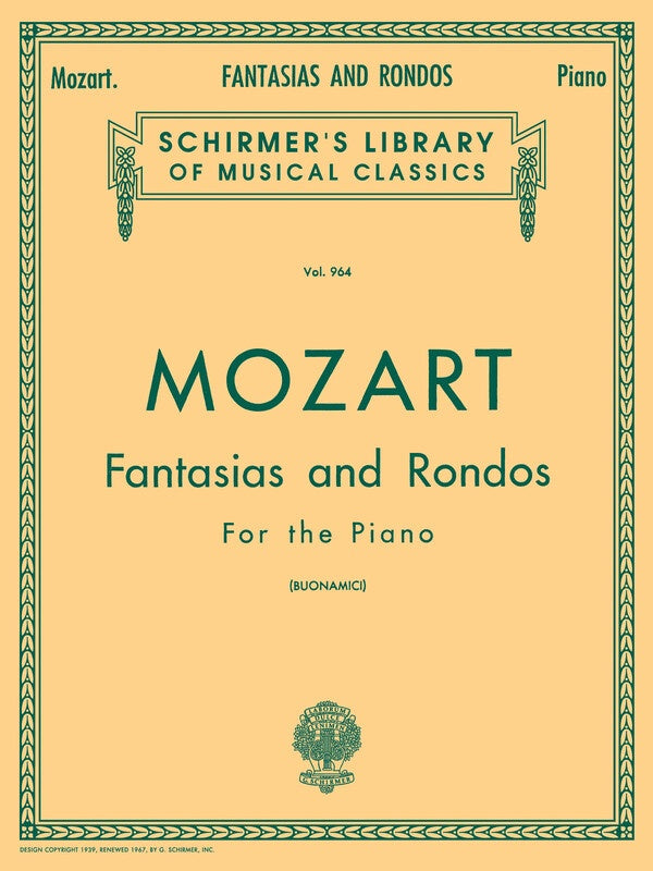 Mozart - Fantasias And Rondos For Piano