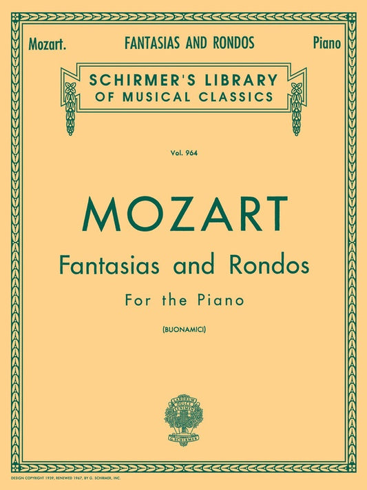 Mozart - Fantasias And Rondos For Piano
