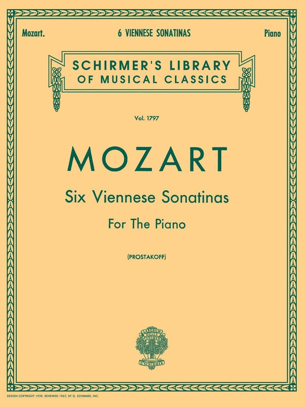 Mozart - 6 Viennese Sonatinas For Piano