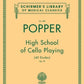 High School Of Cello Playing - Op 73 40 Etudes Book