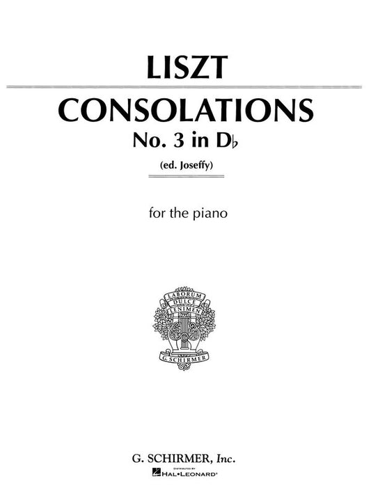 Liszt - Consolation No 3 D Flat Major Piano