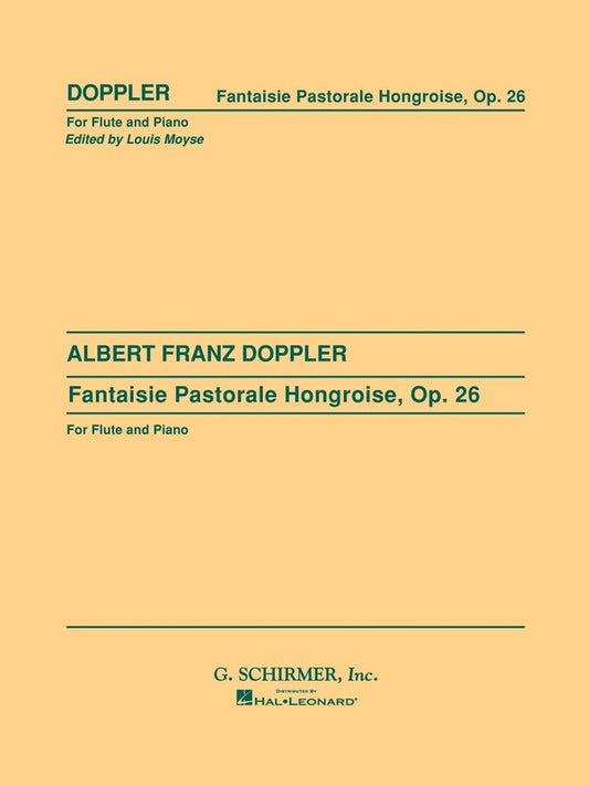 Doppler - Fantaisie Pastorale Hongroise Op 26 Flute/Piano