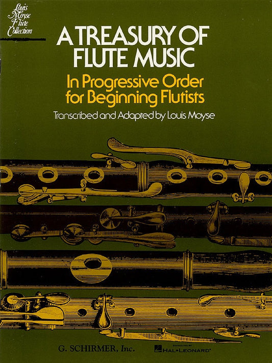 A Treasury Of Flute Music Flute/Piano Ed Moyse