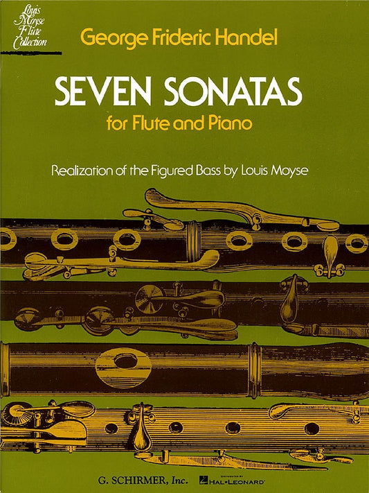 Handel - 7 Sonatas For Flute/Piano Ed Moyse