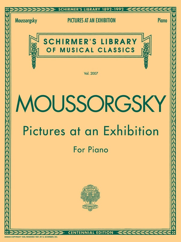 Mussorgsky - Pictures At An Exhibition Piano