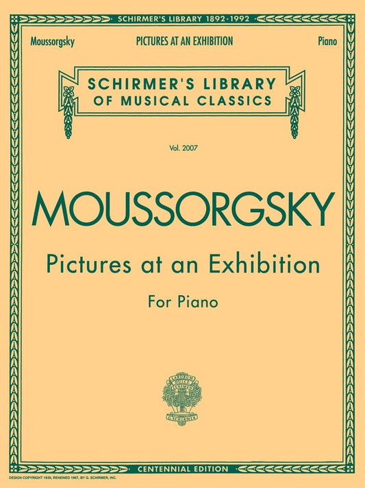 Mussorgsky - Pictures At An Exhibition Piano