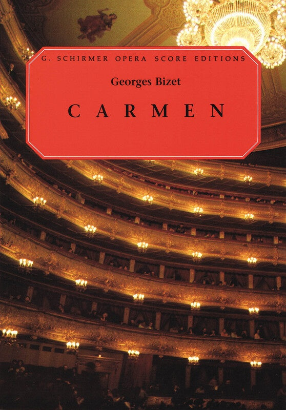 Bizet - Carmen Vocal Score Fre/Eng