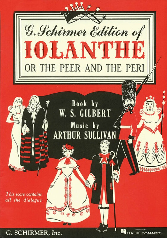 Gilbert & Sullivan - Iolanthe Vocal Score
