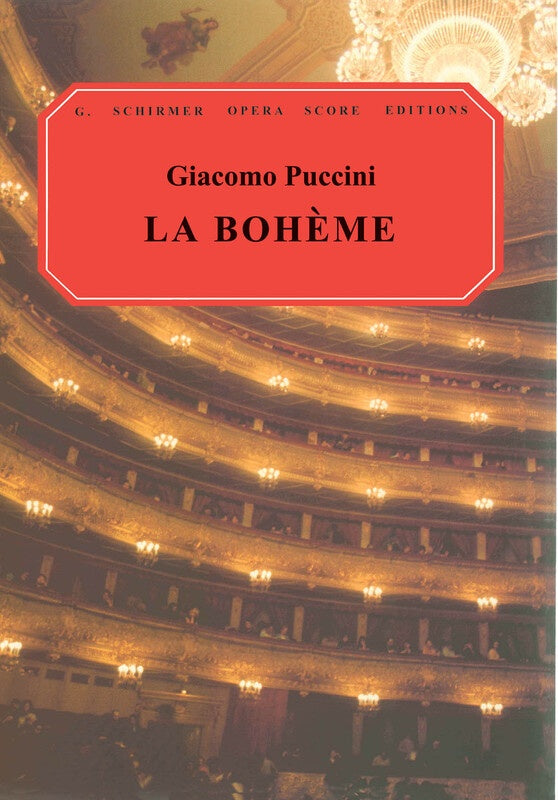 Puccini - La Boheme Vocal Score Ita/Eng