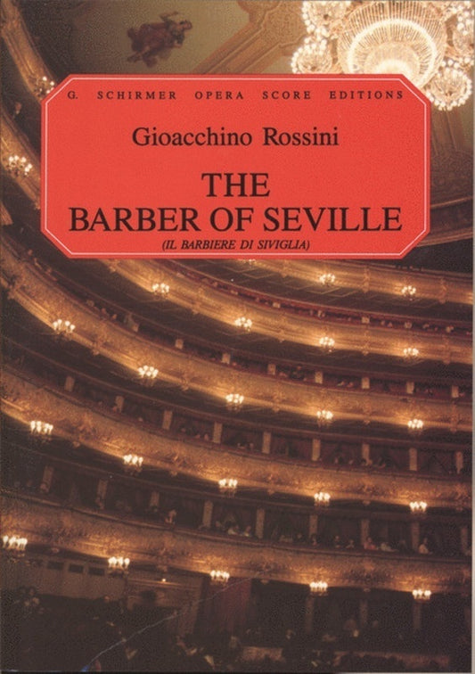 Rossini - The Barber Of Seville Vocal Score