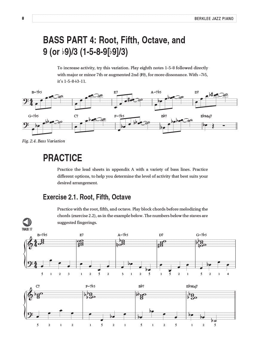 Berklee Jazz Piano Book/Ola