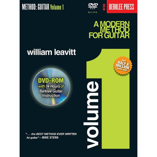 Modern Method Guitar Book 1 Bk/Dvd Rom