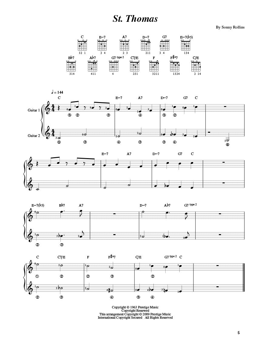 A Modern Method Guitar - Jazz Songbook Book/Ola