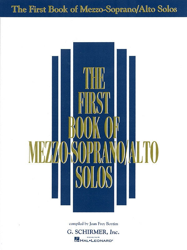 First Book Of Mezzo Soprano/Alto Solos