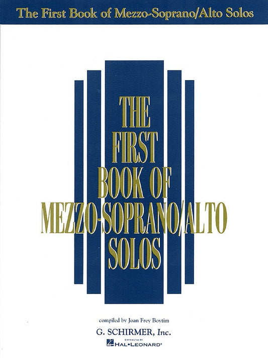 First Book Of Mezzo Soprano/Alto Solos