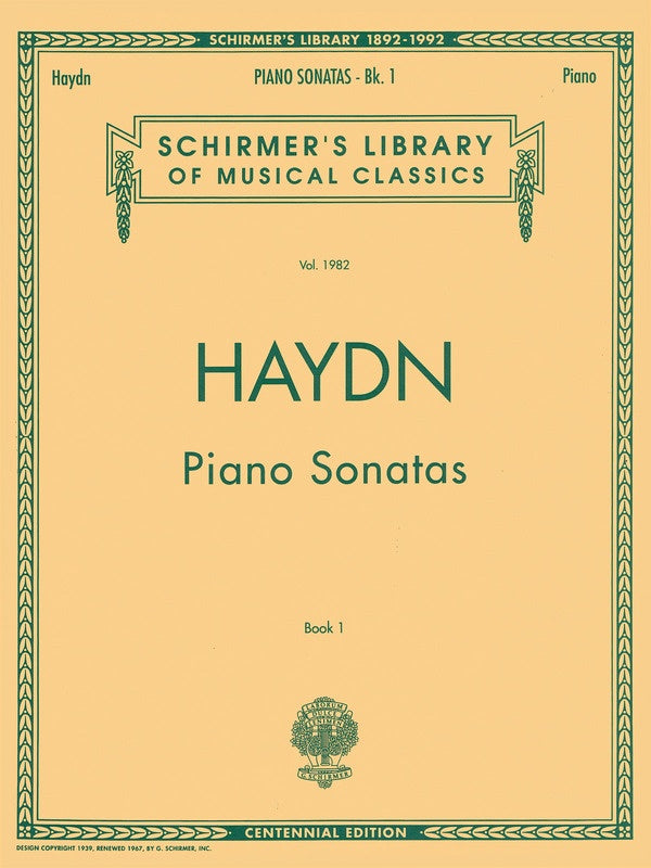 Haydn - Piano Sonatas Bk 1 Nos 1-30
