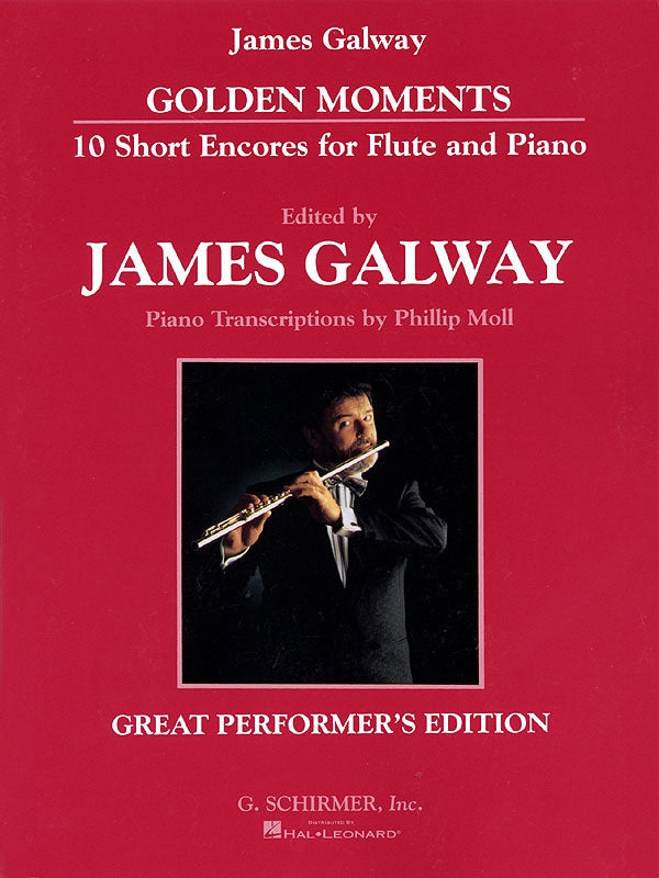 Galway - Golden Moments 10 Short Encores Flute/Piano