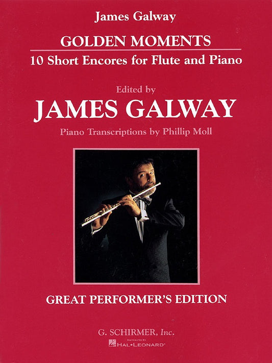 Galway - Golden Moments 10 Short Encores Flute/Piano