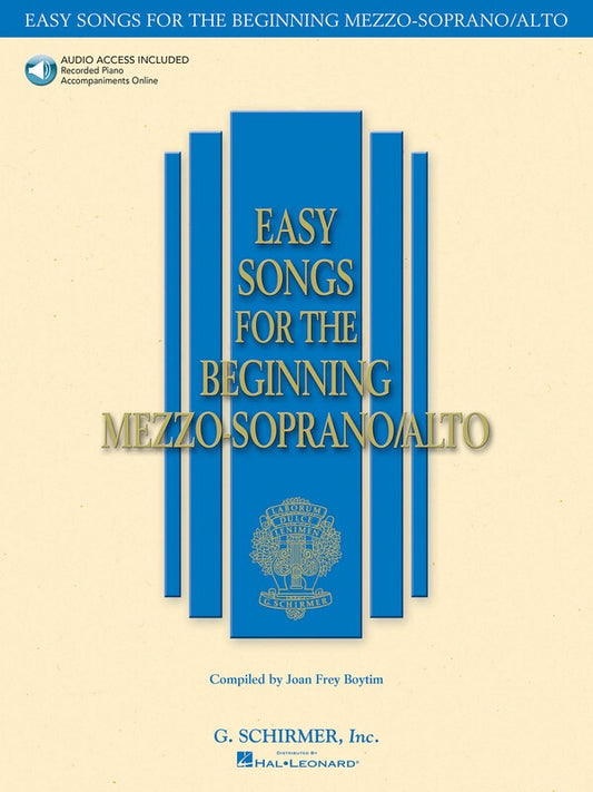 Easy Songs For Beginning Mezzo/Alto Bk/Ola