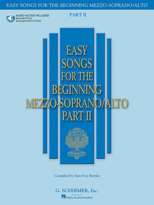 Easy Songs For Beginning Mezzo/Alto Pt 2 Bk/Ola