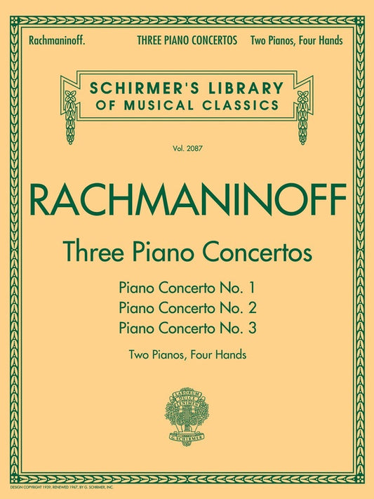 Rachmaninoff - 3 Piano Concertos 2P4H