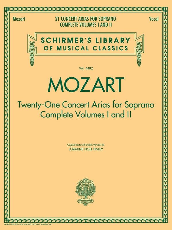 Mozart - 21 Concert Arias For Soprano