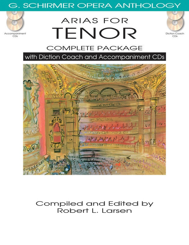 Arias For Tenor Package Bk/Cd