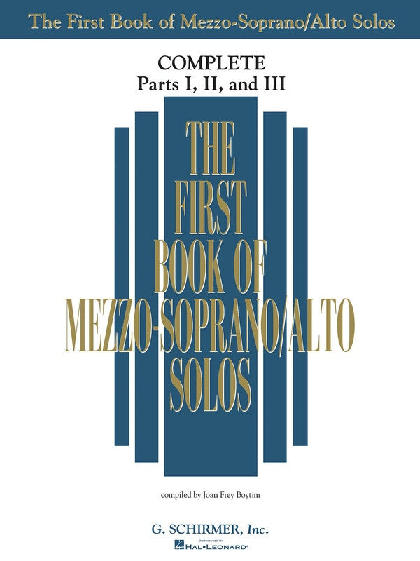 First Book Of Mezzo-Soprano/Alto Solos Complete