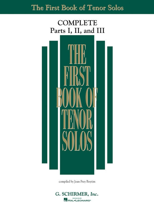First Book Of Tenor Solos Complete