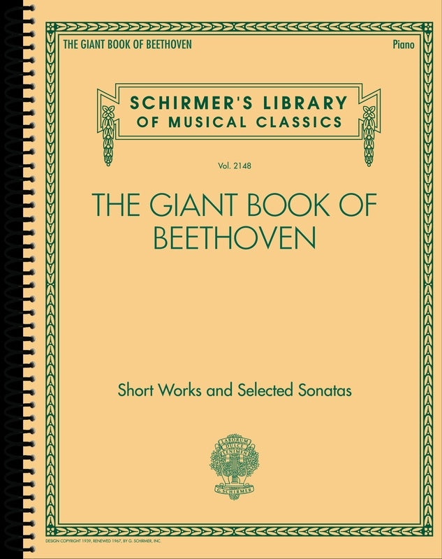 The Giant Book Of Beethoven For Piano