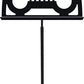 Manhasset Noteworthy White House Design Music Stand - Black