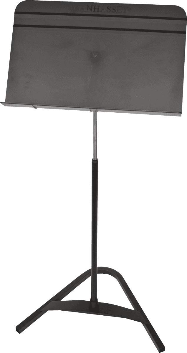 Manhasset Harmony Music Stand With Abs Desk In Black - Box Of 6 Stands Musical Instruments &