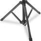Manhasset Microphone Stand With Collapsible Base - Black Musical Instruments & Accessories