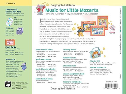 Alfreds Music For Little Mozarts - Lesson Book 2 Piano & Keyboard