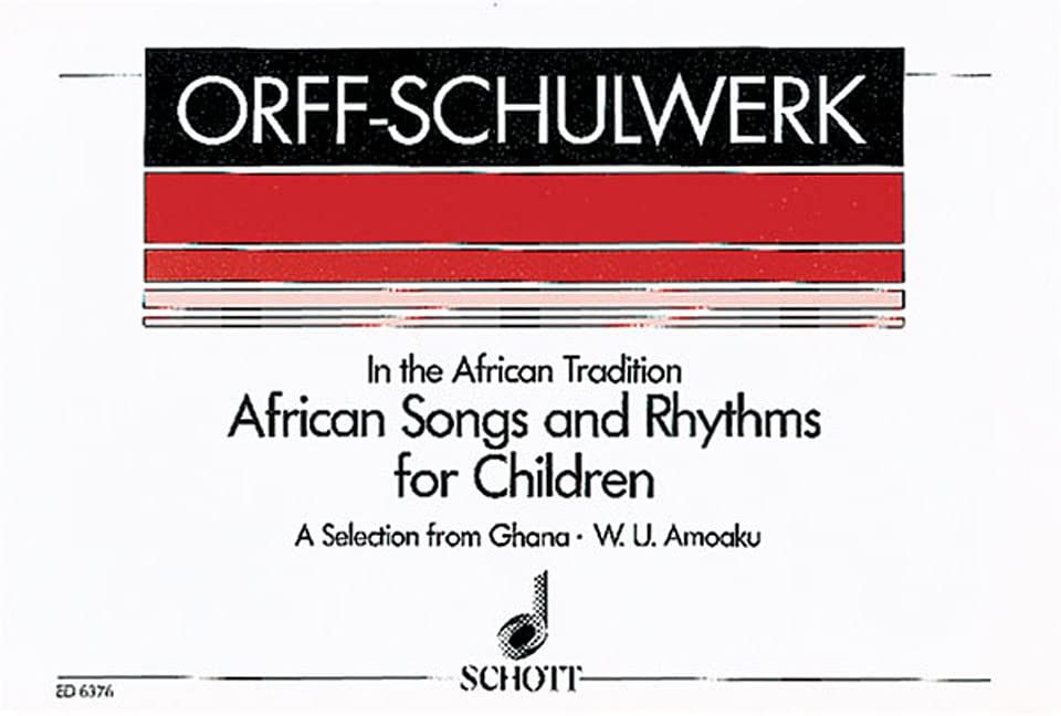 African Songs And Rhythms For Children Voices/Orff