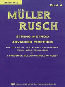 Muller-Rusch String Method Bk 4 Double Bass