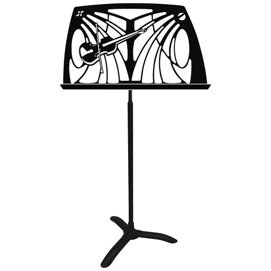 Manhasset Noteworthy Violin/Viola Design Music Stand - Black Musical Instruments & Accessories