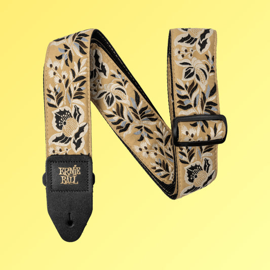 Ernie Ball Classic Jacquard Guitar/Bass Strap - Vintage Harvest (New)