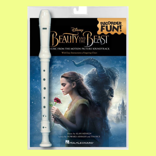Beauty And The Beast: Recorder Fun! Pack with Beginner's Recorder and Book