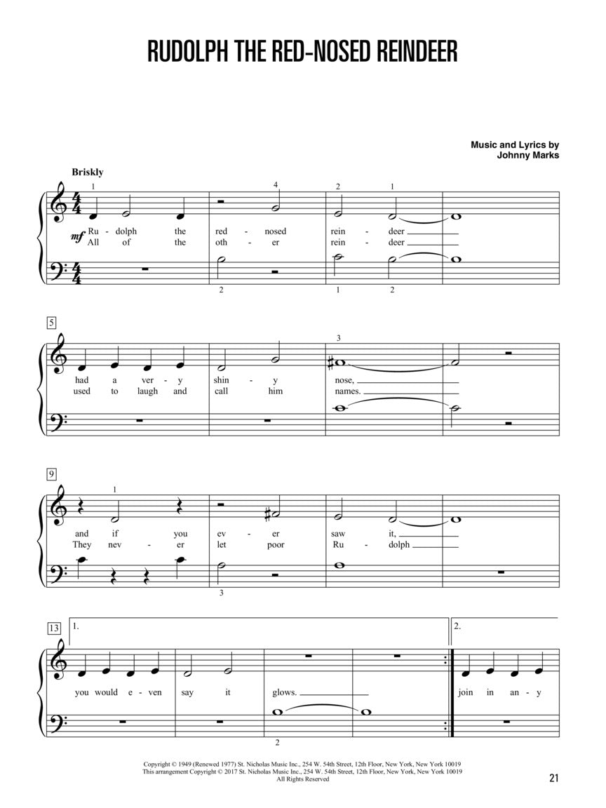 Hal Leonard Christmas Piano For Kids Book/Ola